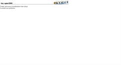 Desktop Screenshot of chatykysuce.kysuce.net